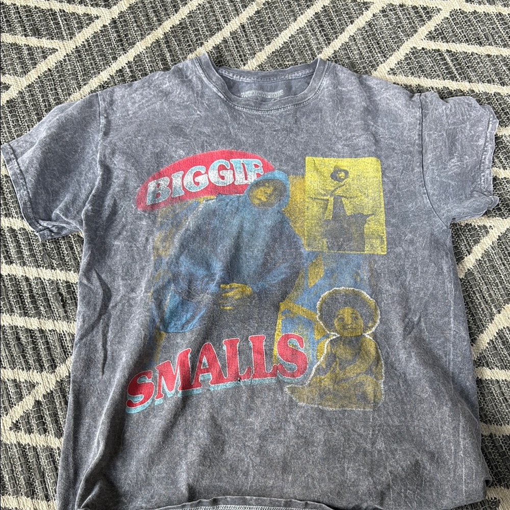 Biggie Smalls Graphic Tee - Gray